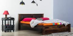 Woodsworth Morton King Size Bed in Provincial Teak Finish