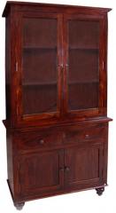 Woodsworth Newnham Crockery Cabinet in Passion Mahogany Finish