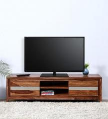 Woodsworth Newport Entertainmnet Unit in Warm Walnut Finish