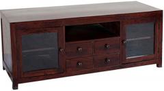 Woodsworth Nuremberg Entertainment Unit in Colonial Maple Finish