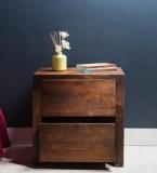 Woodsworth Oakland Bed Side Table In Provincial Teak Finish