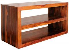 Woodsworth Olida Entertainment Unit in Colonial Maple Finish