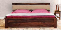 Woodsworth Olney King Bed in Provincial Teak Finish