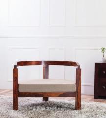 Woodsworth Omaha Arm Chair in Honey Oak Finish