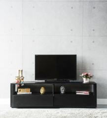 Woodsworth Palencia Solid Wood Entertainment Unit in Espresso Walnut Finish