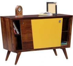 Woodsworth Paloma Sliding Door Sideboard in Provincial Teak Finish