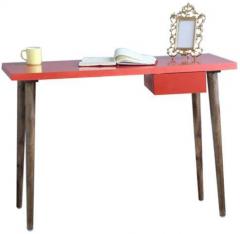 Woodsworth Paloma Study & Laptop Table in Red Duco High gloss Finish