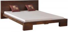 Woodsworth Panama City Solid Wood King Size Bed in Provincial Teak Finish