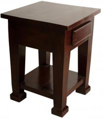 Woodsworth Peterhouse End Table in Espresso Walnut Finish