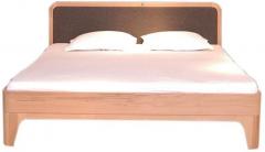 Woodsworth Peterhouse King Sized Bed in Natural Sheesham Finish