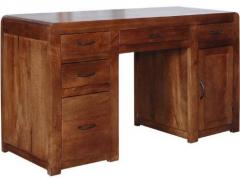 Woodsworth Puebla Solid Wood Computer Table in Provincial Teak Finish