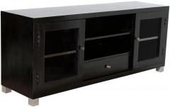 Woodsworth Puebla Solid Wood Entertainment Unit inProvincial Teak Finish