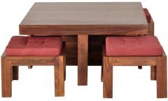 Woodsworth Queretaro Coffee Table Set in Provincial Teak finish