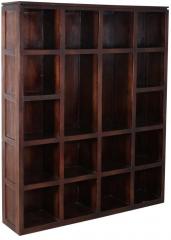 Woodsworth Queretaro Solid Wood Book Shelf in Provincial Teak Finish