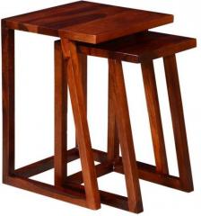 Woodsworth Quito Set of Tables in Honey Oak Finish