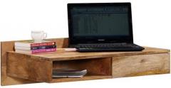 Woodsworth Quito Study & Laptop Table in Natural Mango Wood Finish