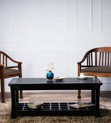 Woodsworth Raliegh Coffee Table in Espresso Walnut Finish