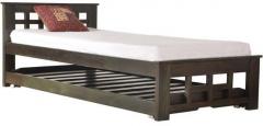 Woodsworth Raliegh Single Bed in Dark Green Oak Finish