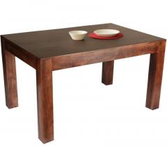 Woodsworth Recife Six Seater Dining Table in Provincial Teak Finish