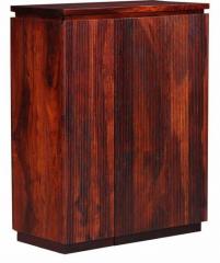 Woodsworth Rio Branco Bar Cabinet in Honey Oak Finish