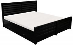 Woodsworth Rio King Sized Bed in Espresso Walnut Finish