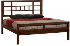 woodsworth Rosario Queen Size Bed in Colonial Maple Finish