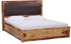 Woodsworth Rosario Queen Size Bed in Natural Finish