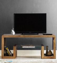 Woodsworth Rosendale Entertainment Unit in Natural Sheesham Finish