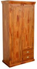 Woodsworth Saffron Charming Wardrobe in Colonial Maple Finish