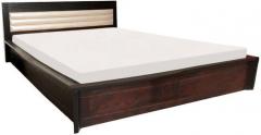 Woodsworth Saffron Tasteful King Size Bed with Storage in Espresso Walnut Finish