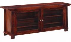 Woodsworth Salvador Entertainment Unit in Honey Oak Finish