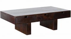 Woodsworth San Juan Large Coffee Table in Espresso Walnut Finish