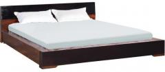 Woodsworth San Juan Solid Wood Queen Size Bed in Dual Tone Finish