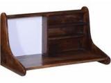 Woodsworth San Juan Wall Mounted Study & Laptop Table In Provincial Teak Finish