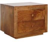 Woodsworth San Luis Bedside Table In Provincial Teak Finish