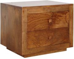 Woodsworth San Luis Bedside Table in Provincial Teak Finish