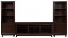 Woodsworth San Luis Entertainment Unit in Espresso Walnut Finish