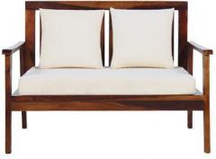 Woodsworth San Miguel Two Seater Sofa in Honey Oak Finish