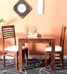 Woodsworth San Nicholas Two Seater Dining Set in Provincial Teak Finish