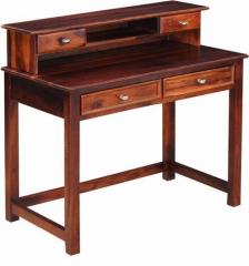 Woodsworth San Pedro Solid Wood Study & Laptop Table in Honey Oak Finish