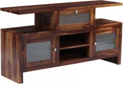 Woodsworth Santa Fe Entertainment Unit in Provincial Teak Finish