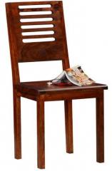 Woodsworth Santiago Solid Wood Dining Chair in Honey Oak Finish