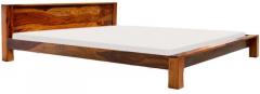 Woodsworth Santiago Solid Wood King Sized Bed in Colonial Maple Finish