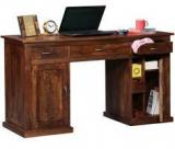 Woodsworth Santiago Study & Laptop Table In Provincial Teak Finish