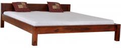 Woodsworth Sao Luis Solid Wood King Sized Bed in Colonial Maple Finish