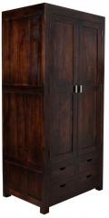 Woodsworth Sao Paulo Wardrobe in Colonial Maple Finish