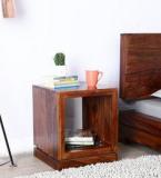 Woodsworth Stockton End Table In Provincial Teak Finish