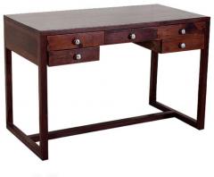 Woodsworth Templeton Study & Laptop Table in Provincial Teak Finish