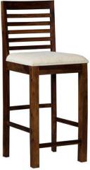 Woodsworth Tijuana Solid Wood Bar Chair in Provincial Teak Finish