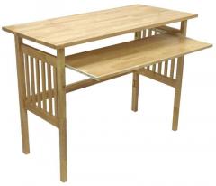 Woodsworth Tijuana Study & Laptop Table in Natural Mango Wood Finish